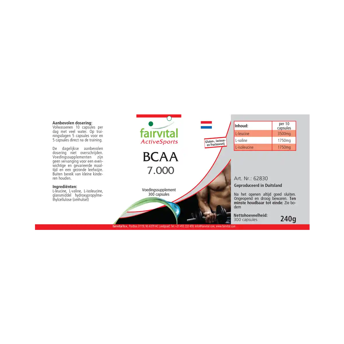 BCAA 7000 - 300 capsule