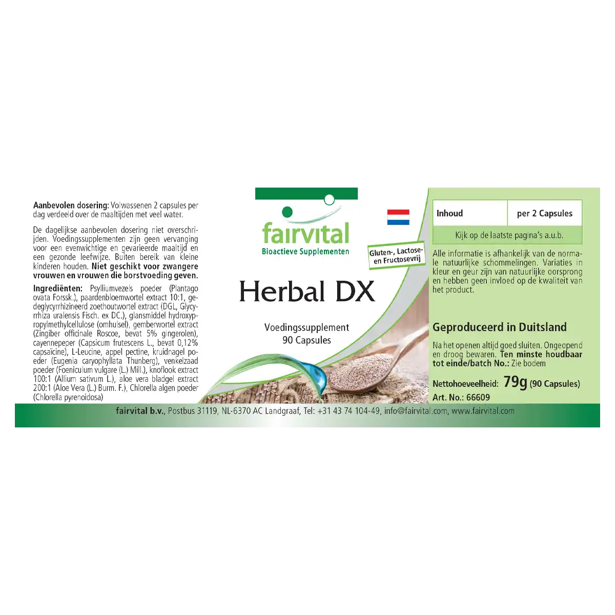 Herbal DX - 90 Capsule