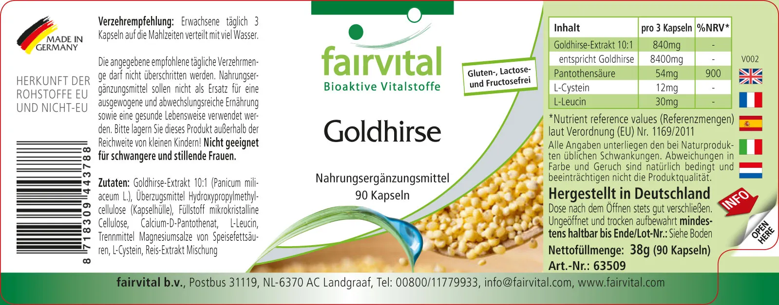 Golden Millet - 90 Capsules