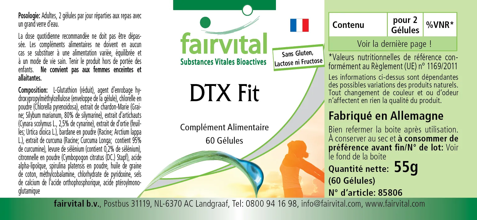 DTX Fit – 60 cápsulas