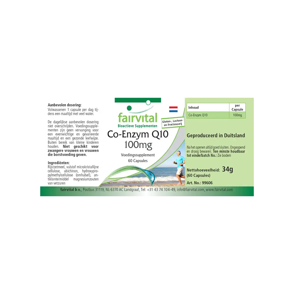 Co-Enzym Q10 100mg - 60 Kapseln