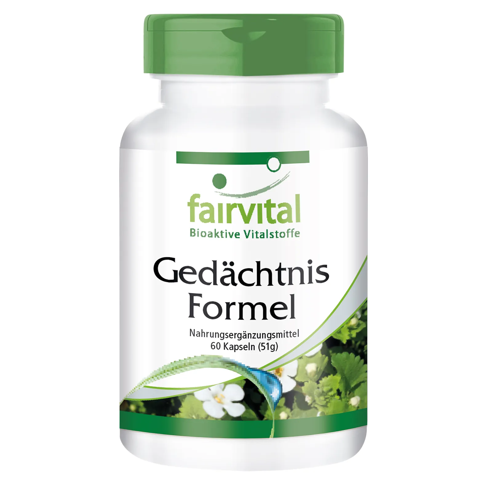 Gedächtnis Formel - 60 Kapseln- Sale - MHD - 04/25