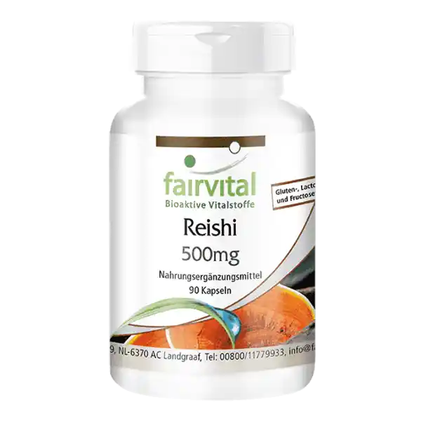 Reishi 500mg - 90 Capsules