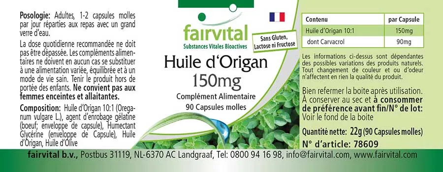 Aceite de orégano - 90 Softgels