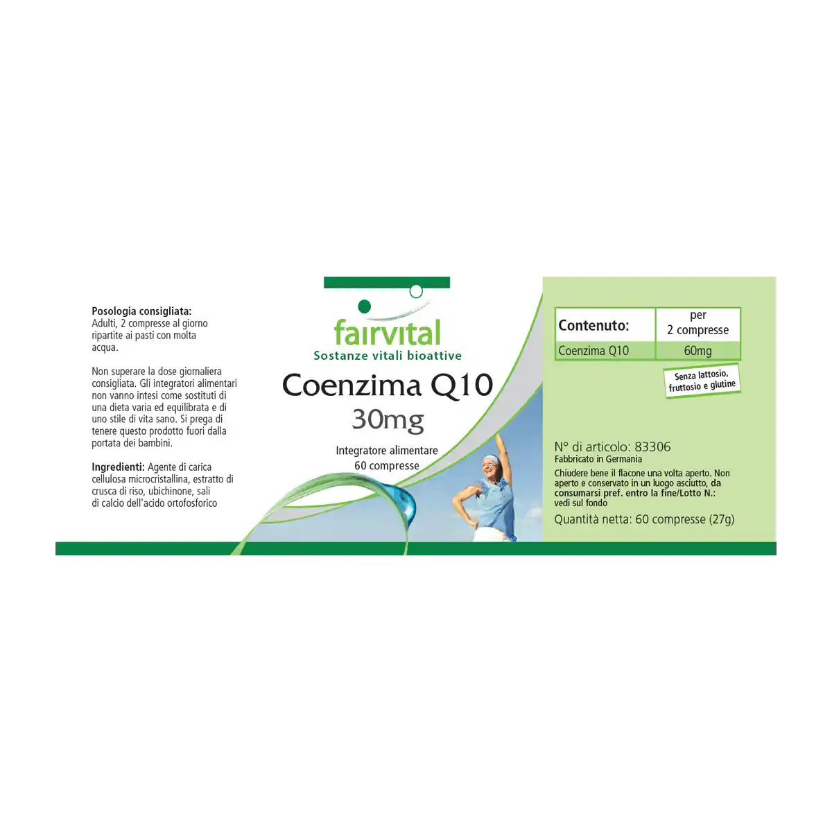 Coenzima Q10 – 30 mg – 60 compresse