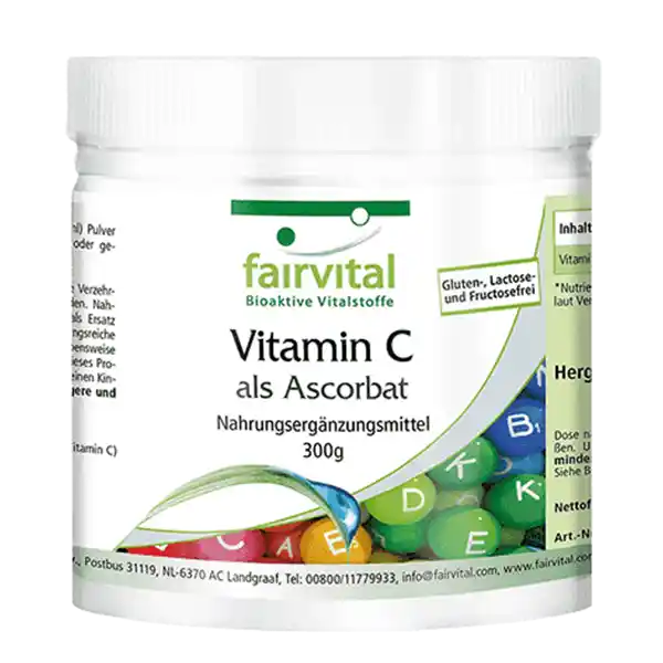 Vitamina C come ascorbato - 300g di polvere