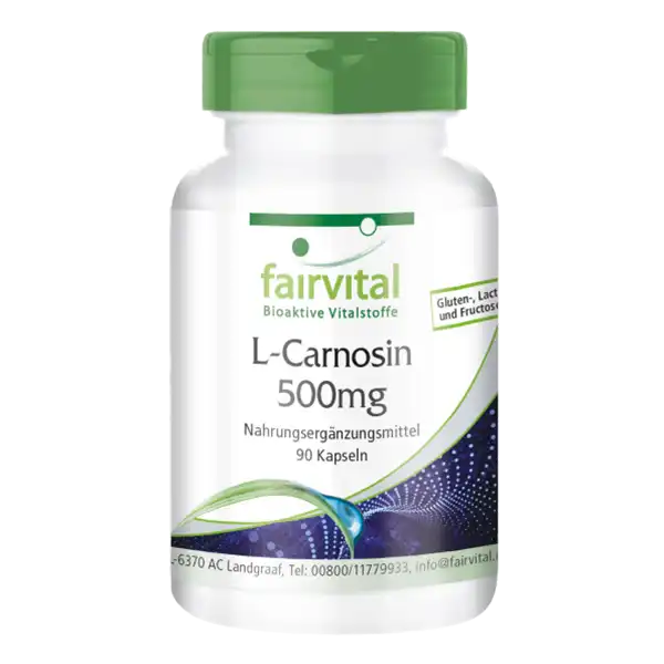 L-Carnosine 500mg - 90 capsule