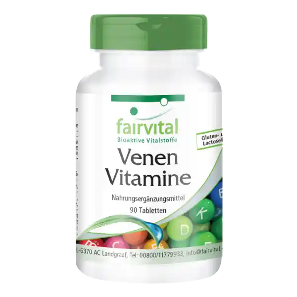 Vein Vitamins - 90 Tablets