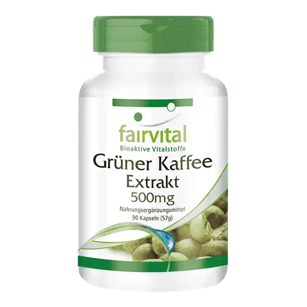 Extrait de café vert 500mg - 90 gélules