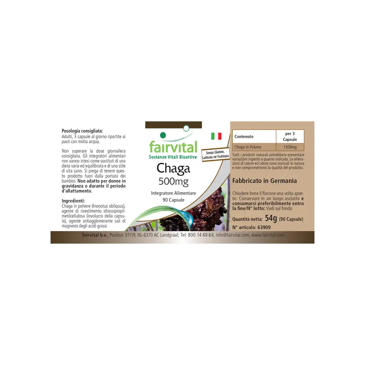 Chaga 500mg