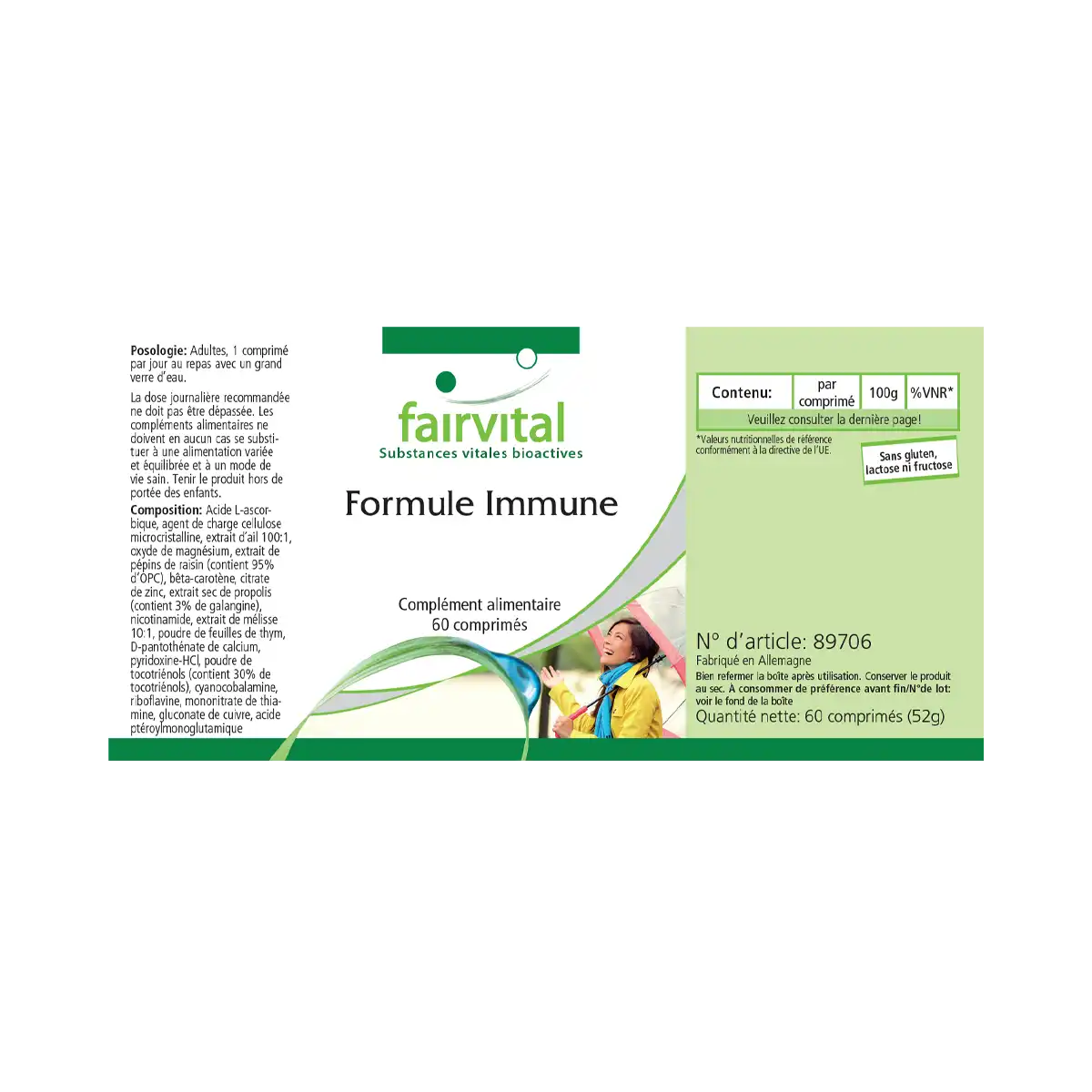 Formule Immune - 60 comprimés