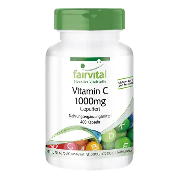 Buffered vitamin C 1000mg - 400 capsules