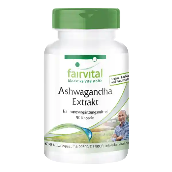 Ashwagandha extract 500mg - 90 Capsules