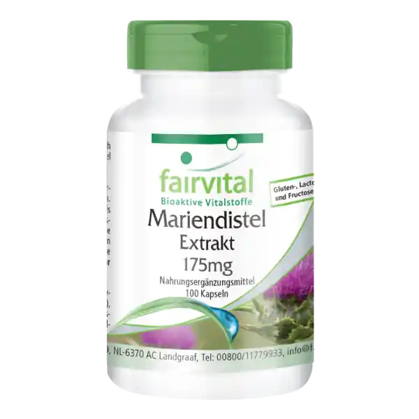 Milk Thistle Extract 175mg - 100 Capsules