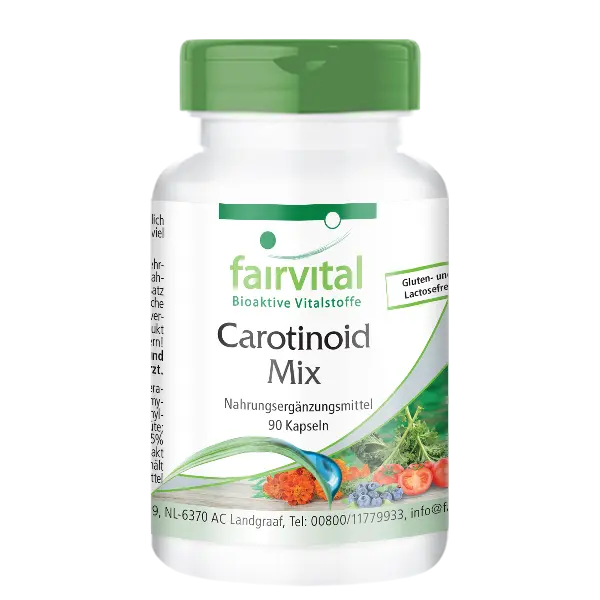 Carotenoid Mix with anthocyanins - 90 capsules