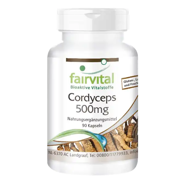 Cordyceps 500mg - Sale - date limite consommation - 05/25