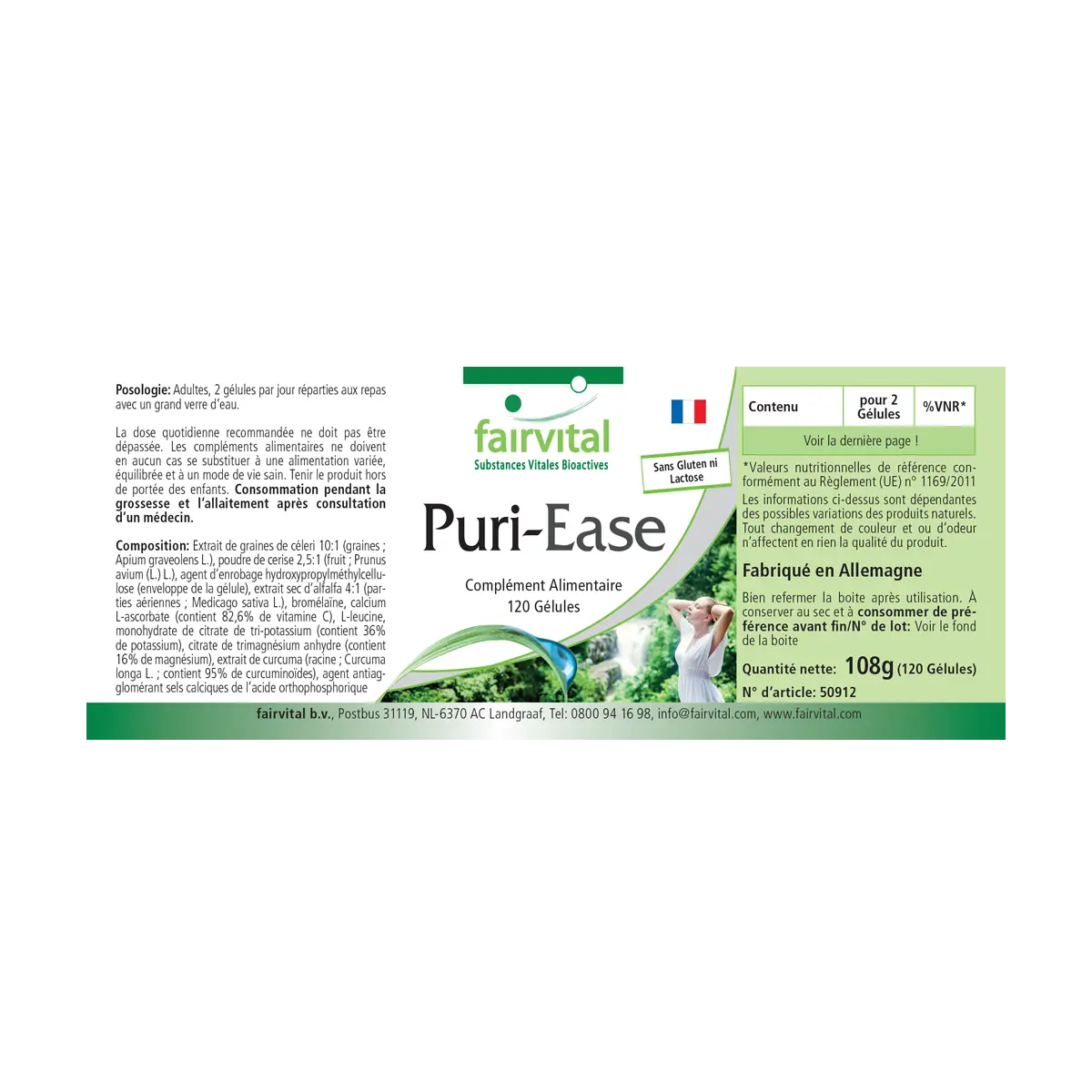 Puri-Ease - 120 Capsules