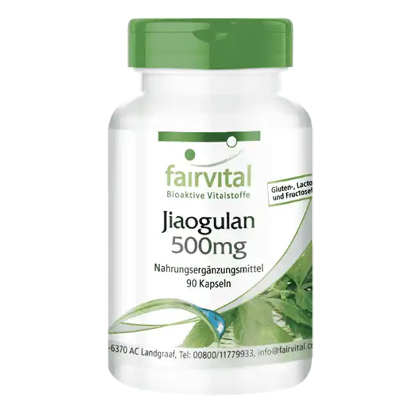 Jiaogulan 500mg 4:1 Extracto - 90 Cápsulas