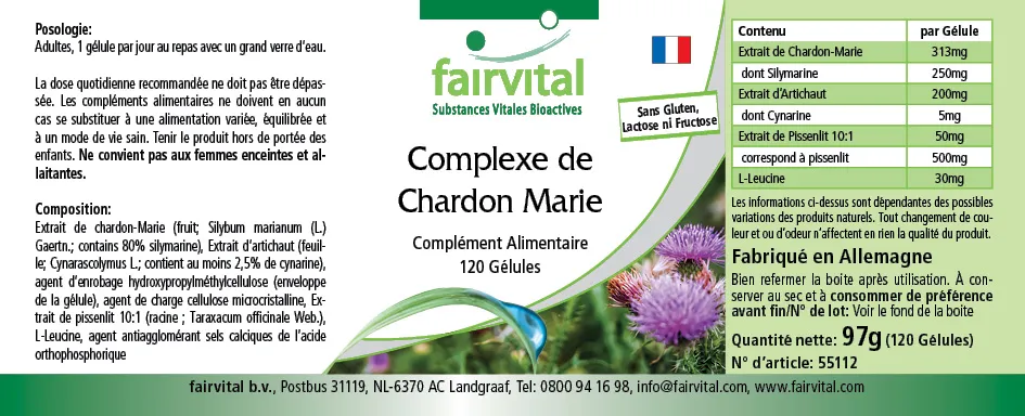 Milk Thistle Complex - 120 Capsules