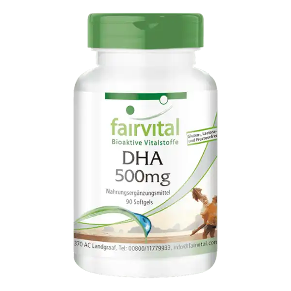 DHA 500mg - 90 Cápsulas